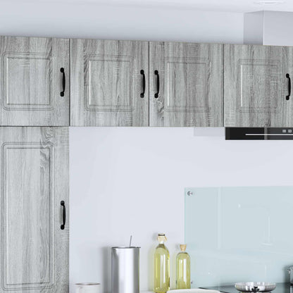 Pannello lavastoviglie Kalmar 2 pcs Grigio Sonoma | homemem39