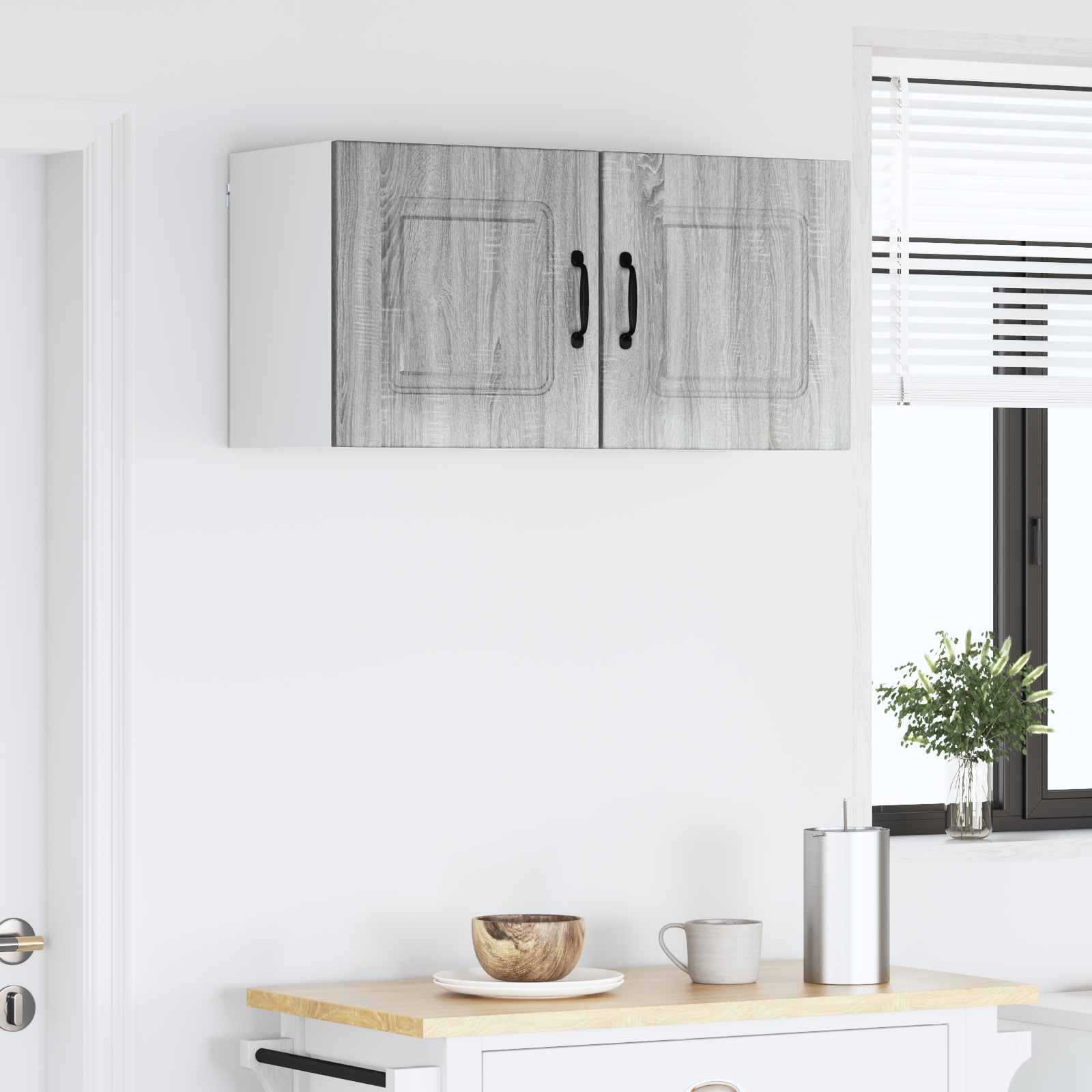 Pannello lavastoviglie Kalmar 2 pcs Grigio Sonoma | homemem39