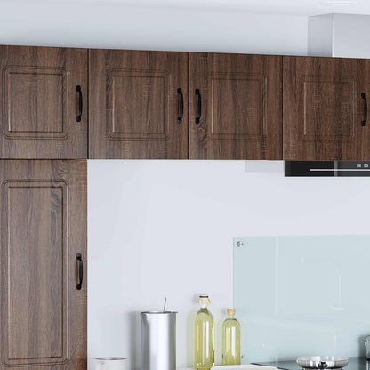 Pannello lavastoviglie Kalmar 2 pcs Rovere Marrone | homemem39