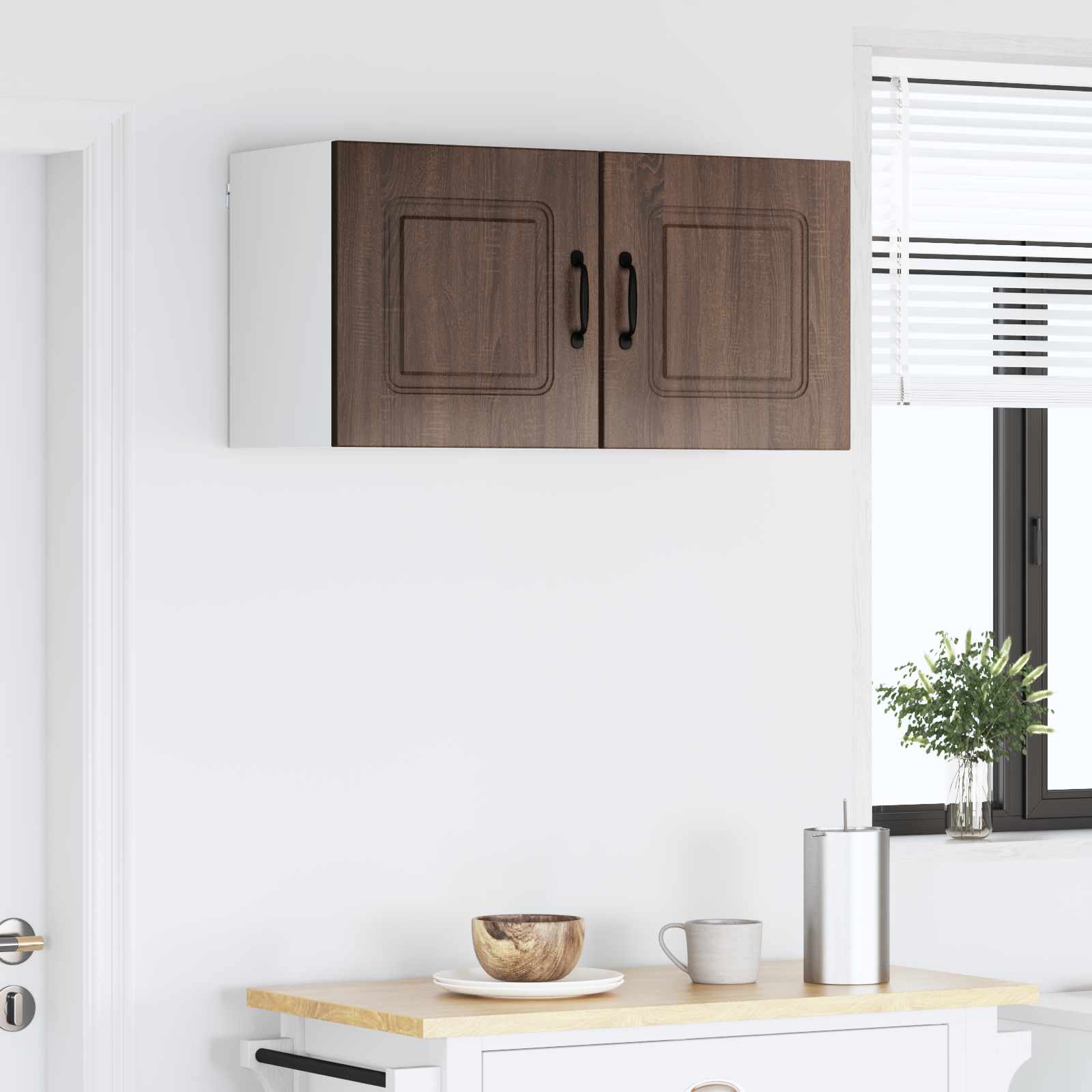 Pannello lavastoviglie Kalmar 2 pcs Rovere Marrone | homemem39