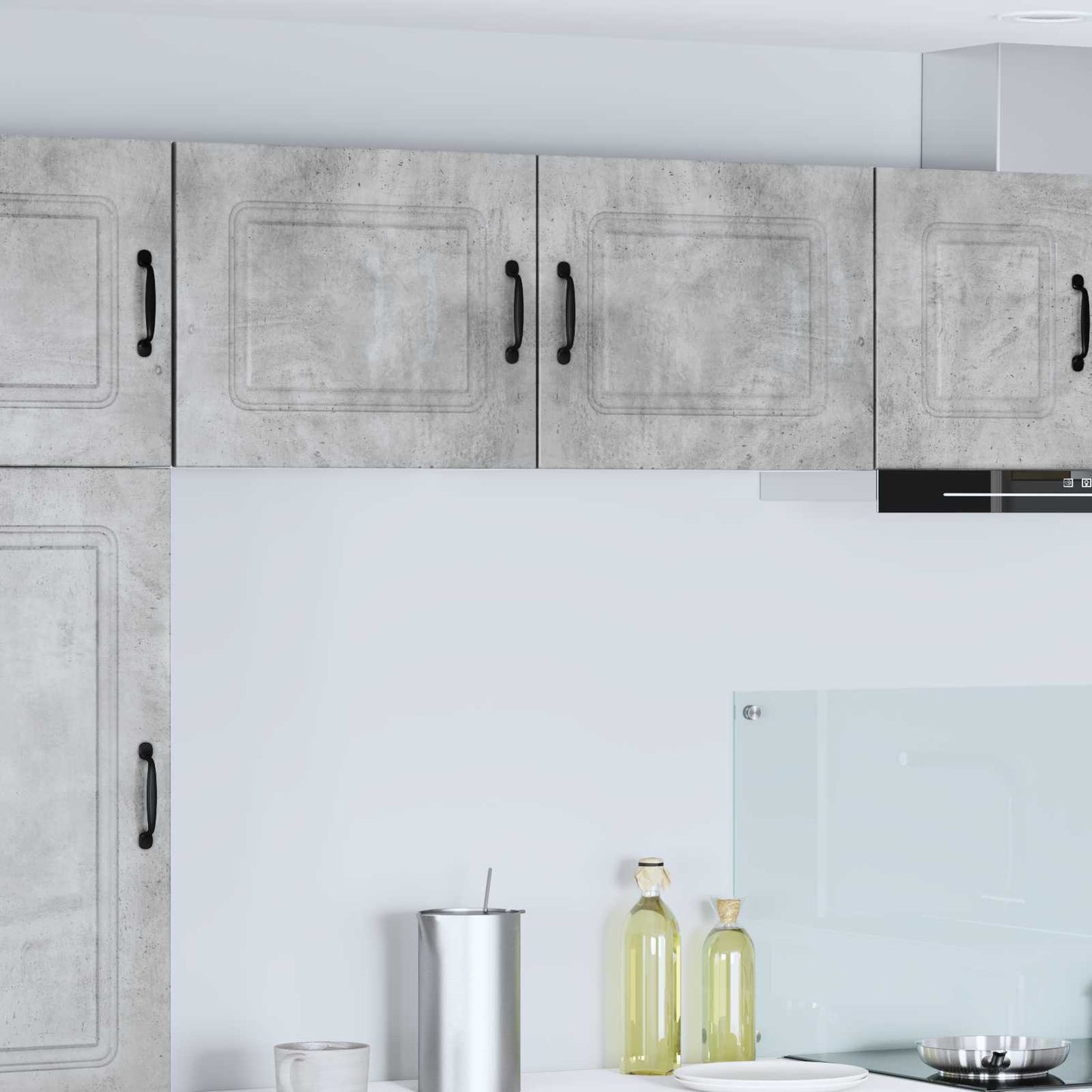 Pannello lavastoviglie Kalmar 2 pcs Grigio cemento