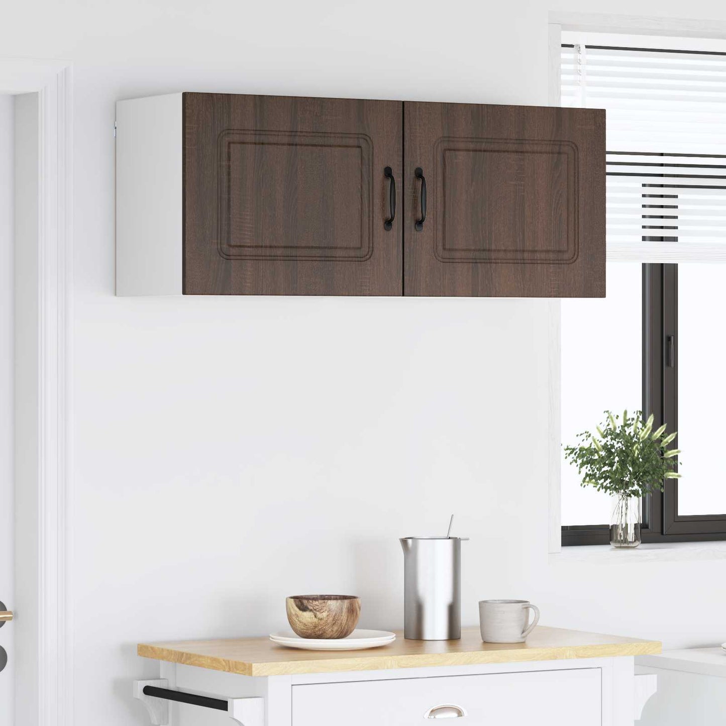 Pannello lavastoviglie Kalmar 2 pcs Rovere Marrone | homemem39