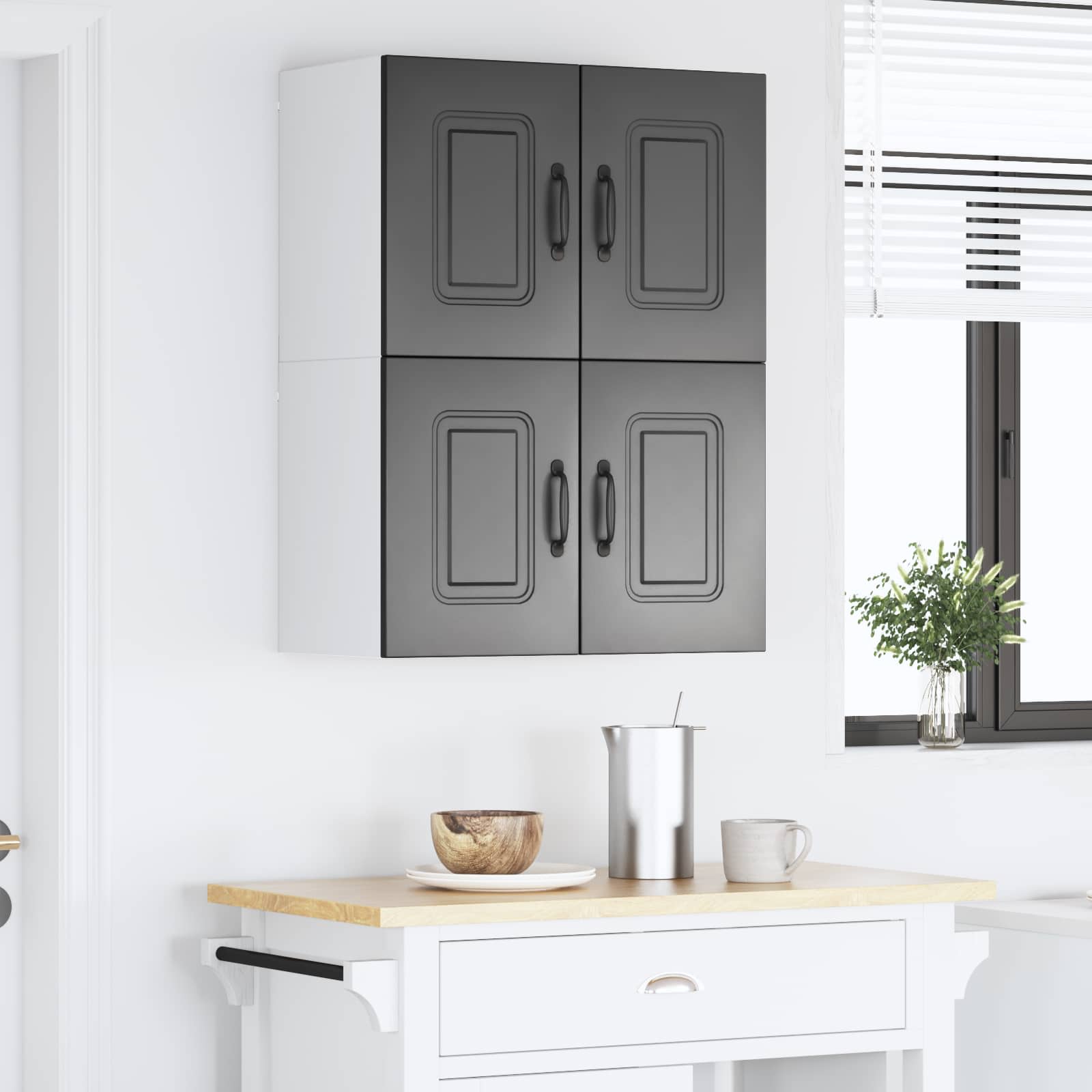 Pannello lavastoviglie Kalmar 2 pcs Nero 60 x 31 x 40 cm | homemem39