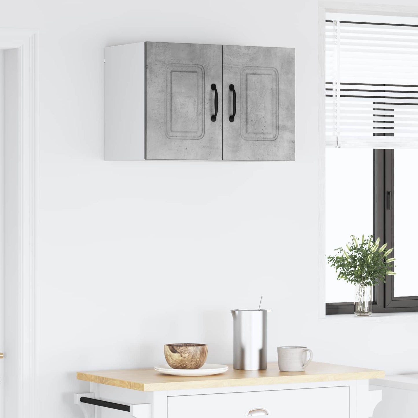 Mobile da cucina Kalmar Grigio cemento 60 x 31 x 40 cm | homemem39