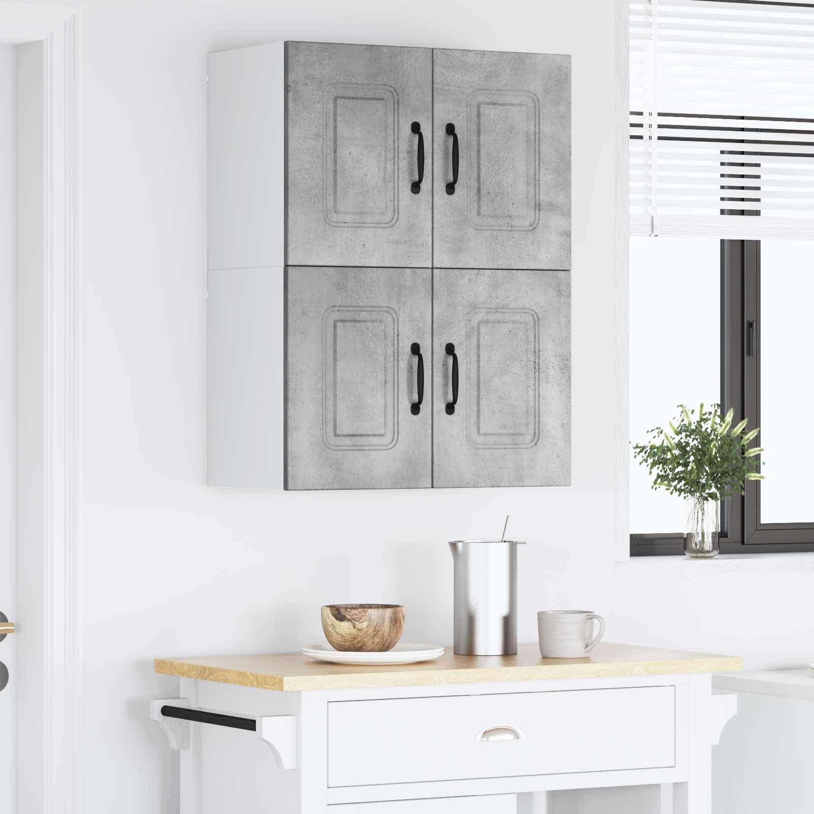 Pannello lavastoviglie Kalmar 2 pcs Grigio cemento | homemem39