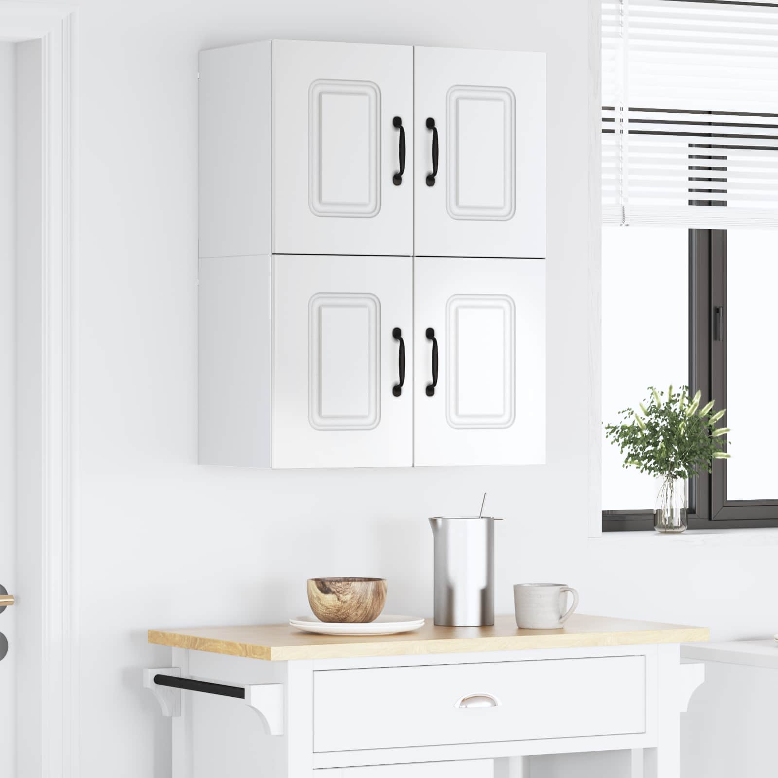 Pannello lavastoviglie Kalmar 2 pcs Bianco Lucido | homemem39