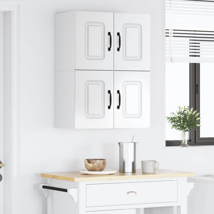 Pannello lavastoviglie Kalmar 2 pcs Bianco Lucido | homemem39
