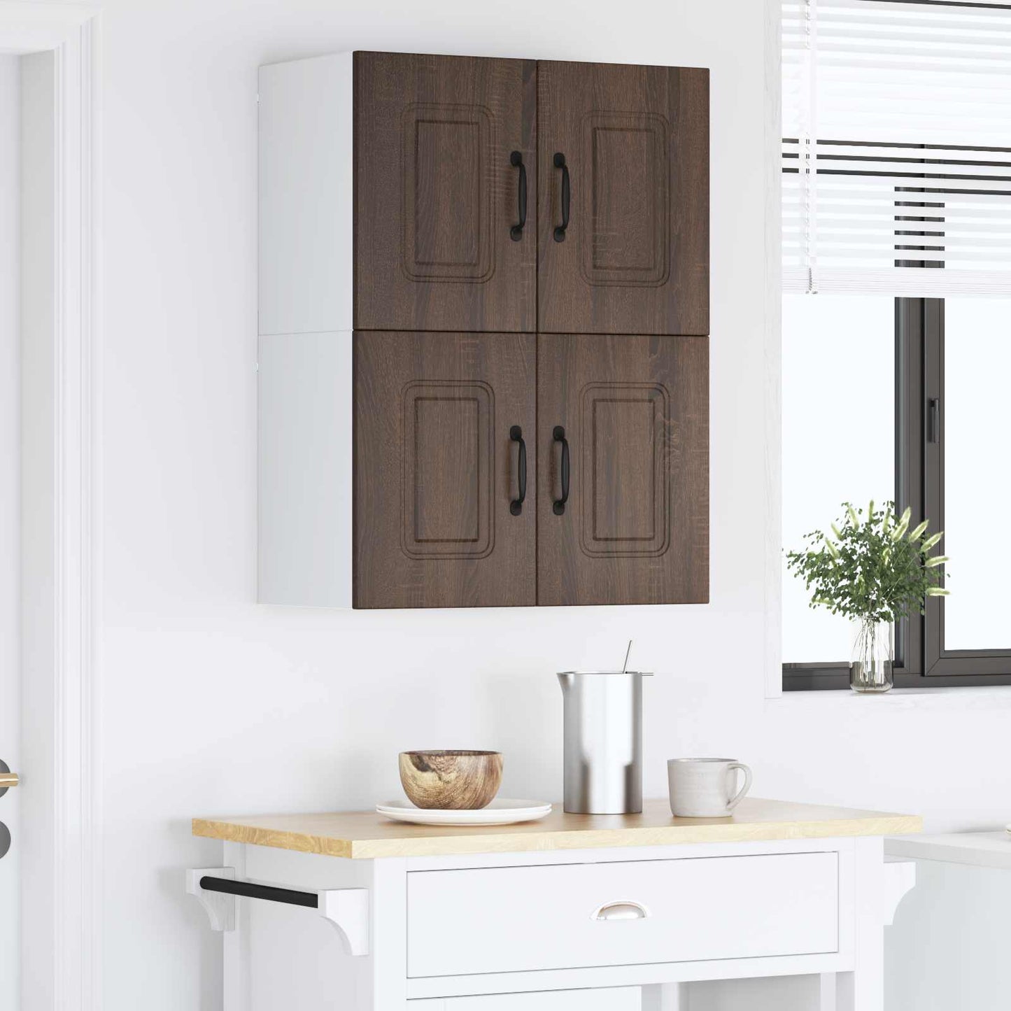Pannello lavastoviglie Kalmar 2 pcs Rovere Marrone | homemem39