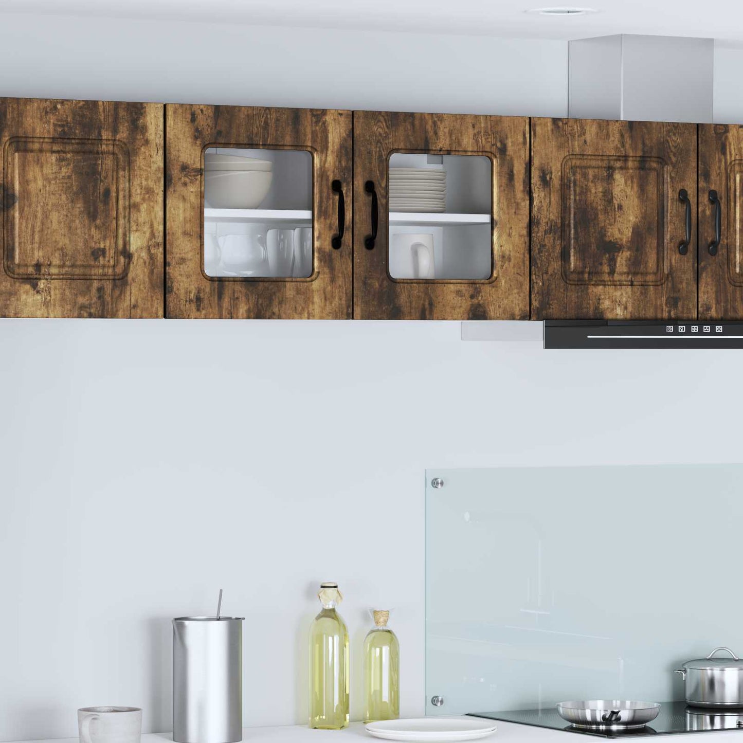 Pannello lavastoviglie Kalmar Rovere fumé 80 x 31 x 40 cm | homemem39