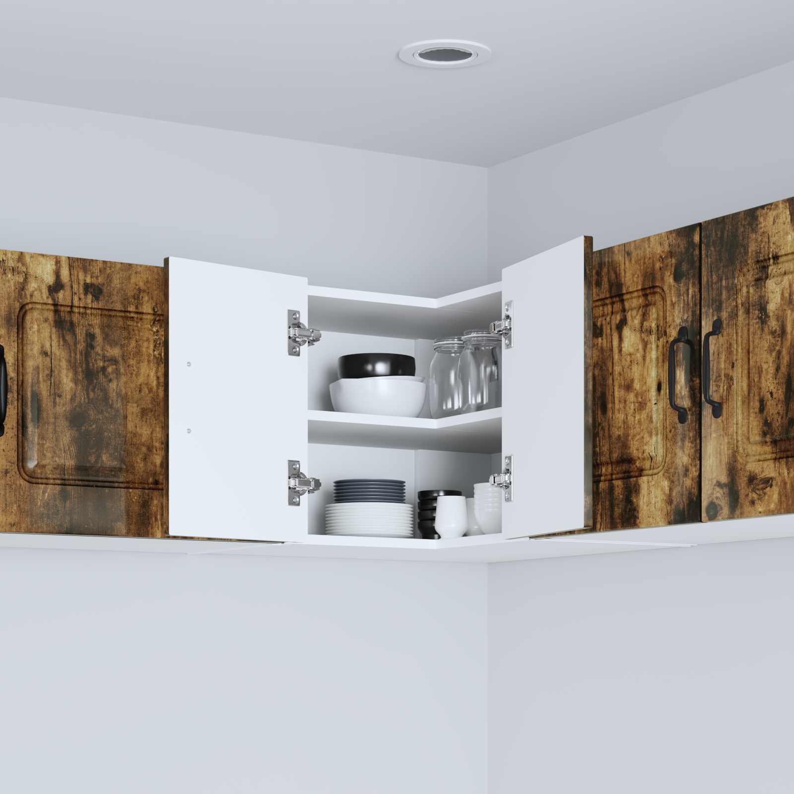 Pannello lavastoviglie Kalmar Rovere fumé 57 x 57 x 40 cm | homemem39