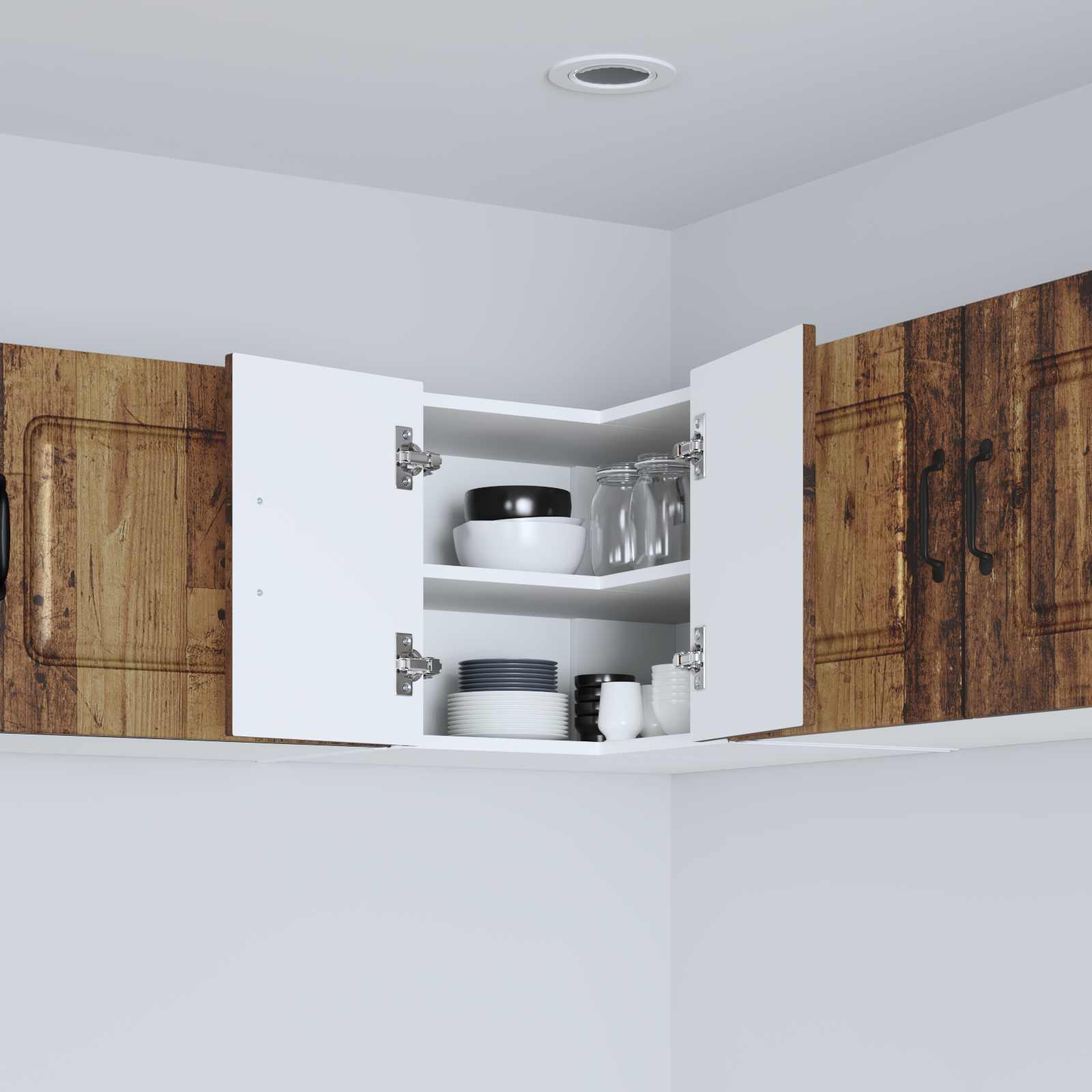 Pannello lavastoviglie Kalmar Legno vecchio 57 x 57 x 40 cm | homemem39
