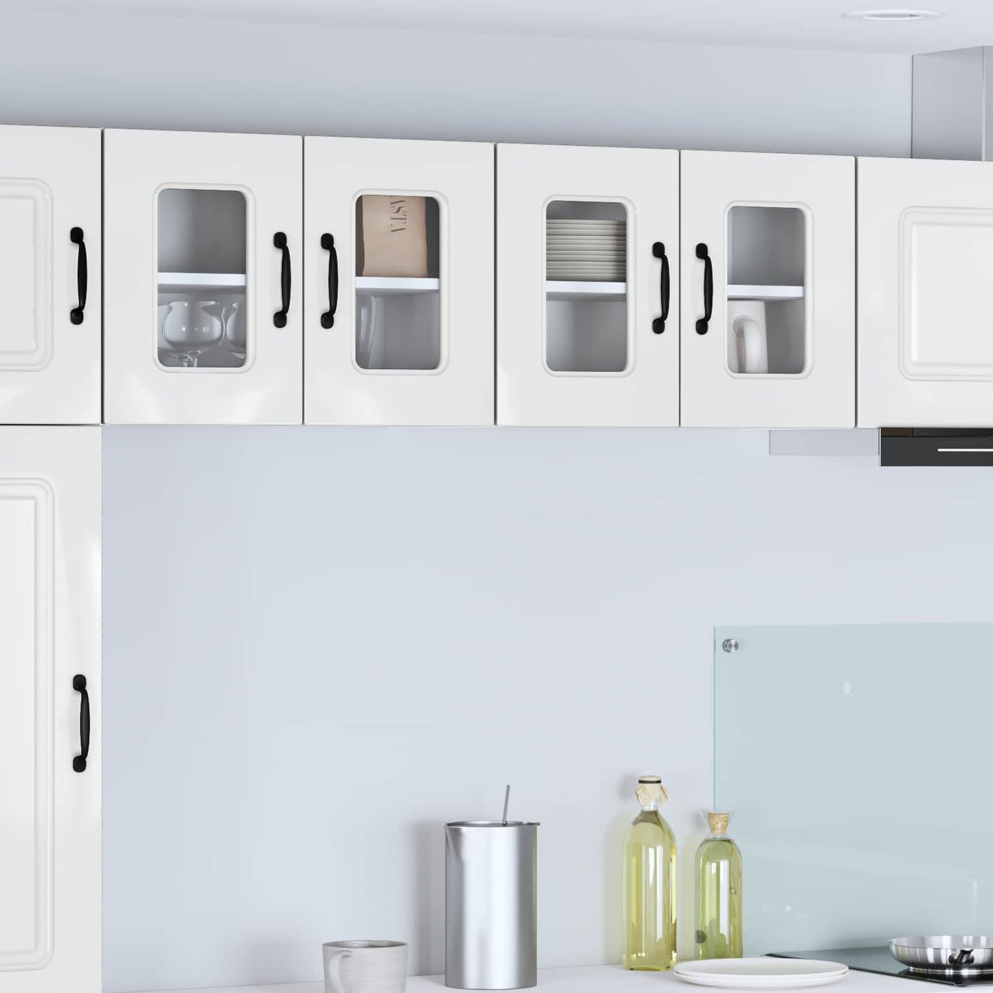 Pannello lavastoviglie Kalmar 2 pcs Bianco Lucido | homemem39