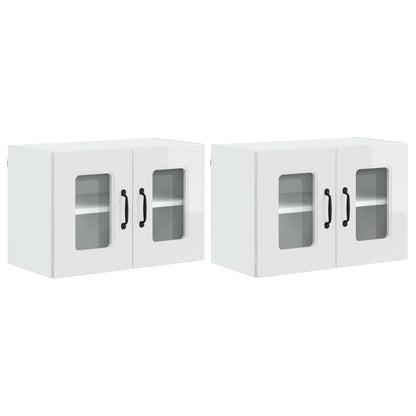 Pannello lavastoviglie Kalmar 2 pcs Bianco Lucido | homemem39