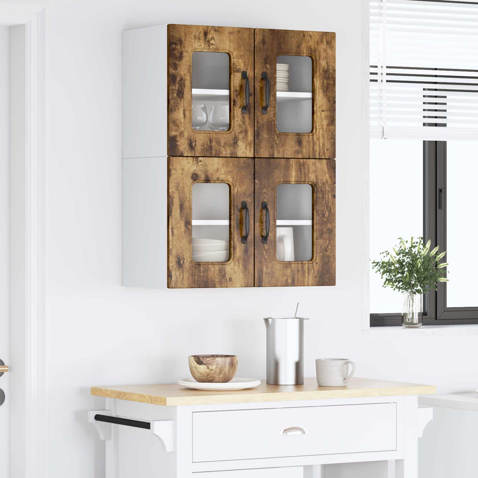 Pannello lavastoviglie Kalmar 2 pcs Rovere fumé 60 x 31 x 40 cm | homemem39