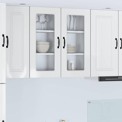Pannello lavastoviglie Kalmar 2 pcs Bianco Lucido | homemem39