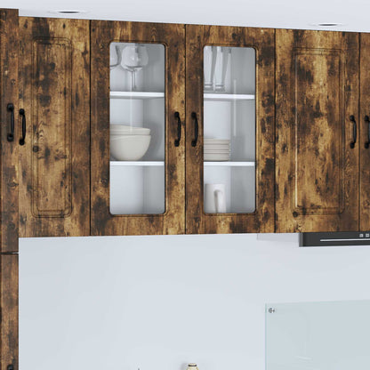 Pannello lavastoviglie Kalmar 2 pcs Rovere fumé 40 x 31 x 80 cm | homemem39