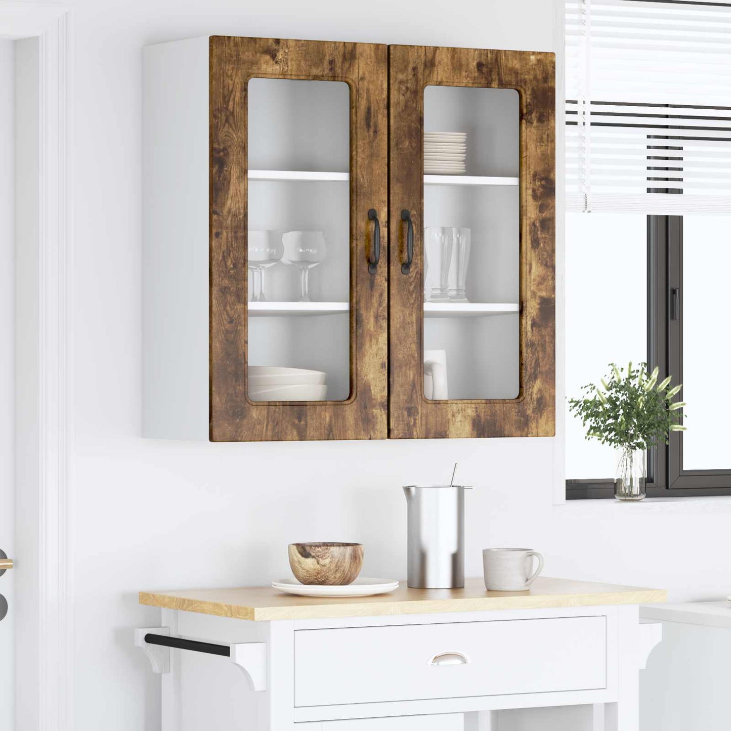 Pannello lavastoviglie Kalmar 2 pcs Rovere fumé 40 x 31 x 80 cm | homemem39