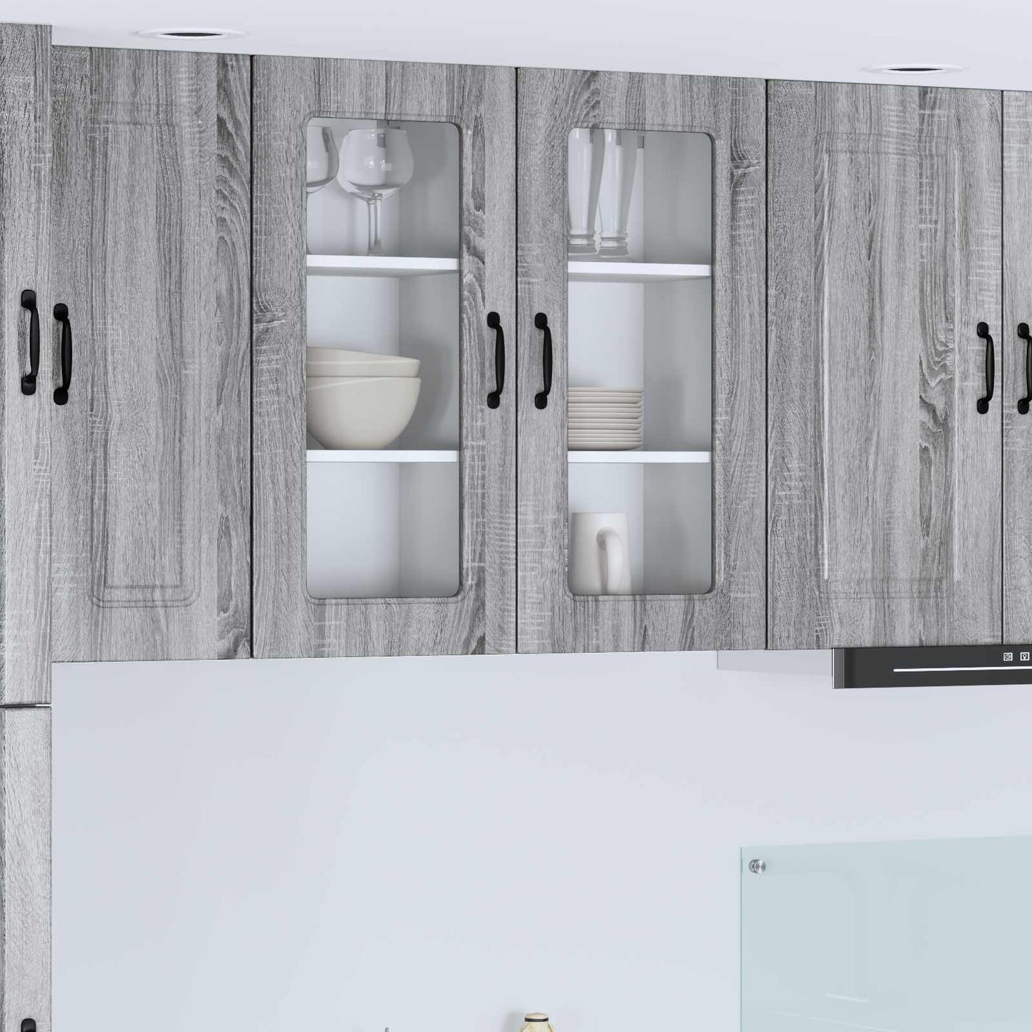 Pannello lavastoviglie Kalmar Grigio Sonoma 40 x 31 x 80 cm | homemem39