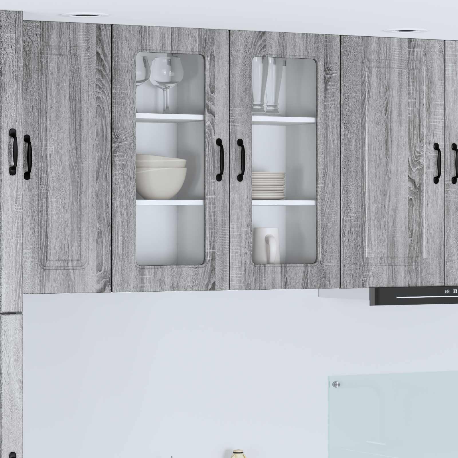 Pannello lavastoviglie Kalmar Grigio Sonoma 40 x 31 x 80 cm | homemem39