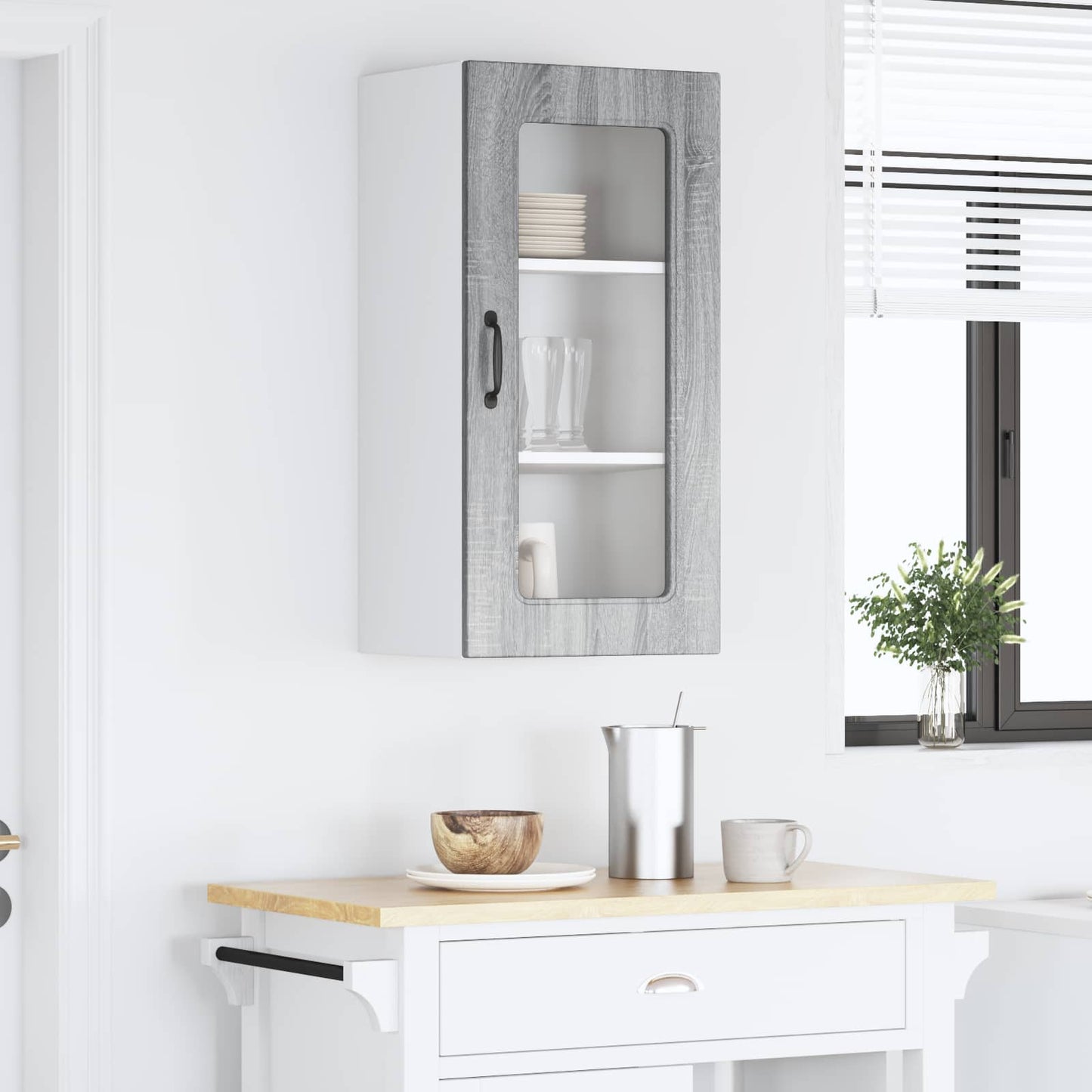 Pannello lavastoviglie Kalmar Grigio Sonoma 40 x 31 x 80 cm | homemem39