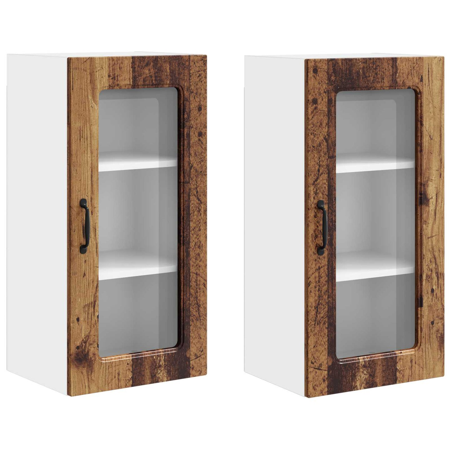 Pannello lavastoviglie Kalmar 2 pcs Legno vecchio | homemem39