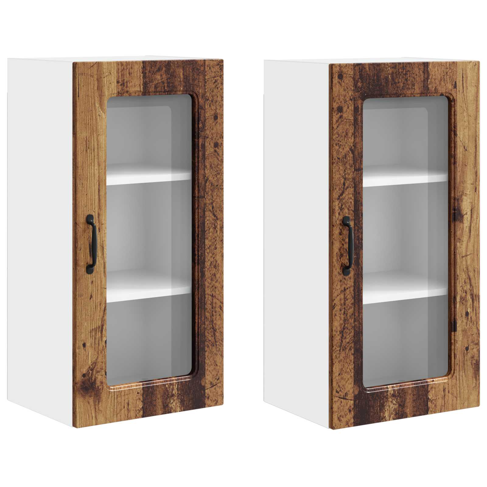 Pannello lavastoviglie Kalmar 2 pcs Legno vecchio | homemem39
