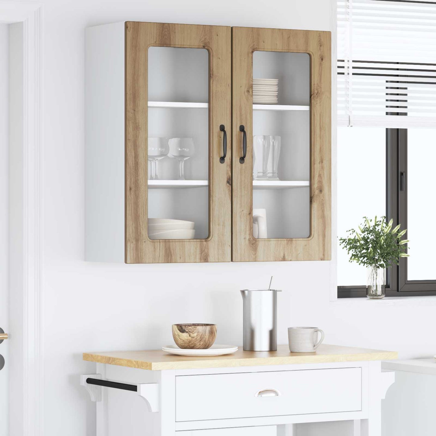 Pannello lavastoviglie Kalmar 2 pcs Rovere artigianale | homemem39