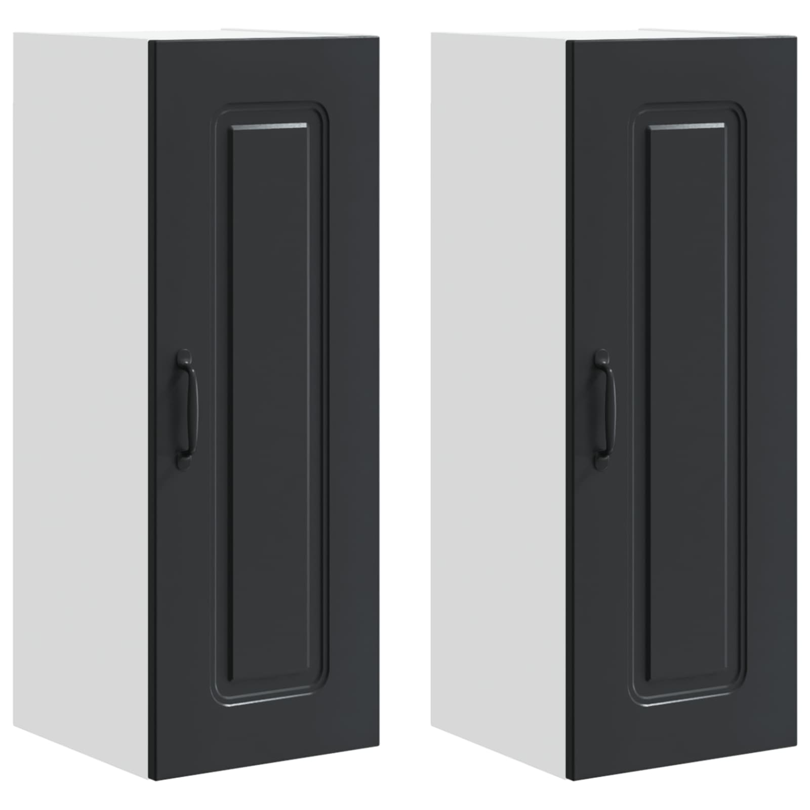 Pannello lavastoviglie Kalmar 2 pcs Nero 30 x 31 x 80 cm | homemem39