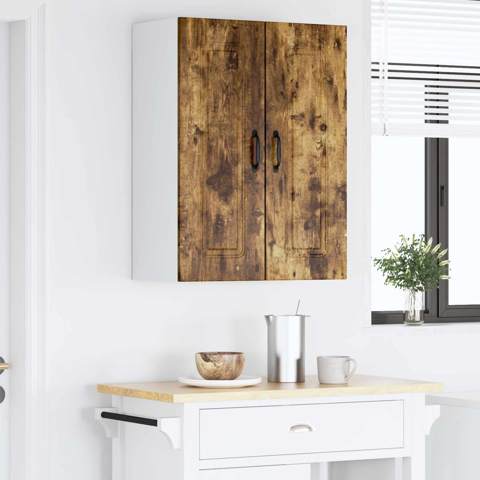 Pannello lavastoviglie Kalmar 2 pcs Rovere fumé 30 x 31 x 80 cm | homemem39