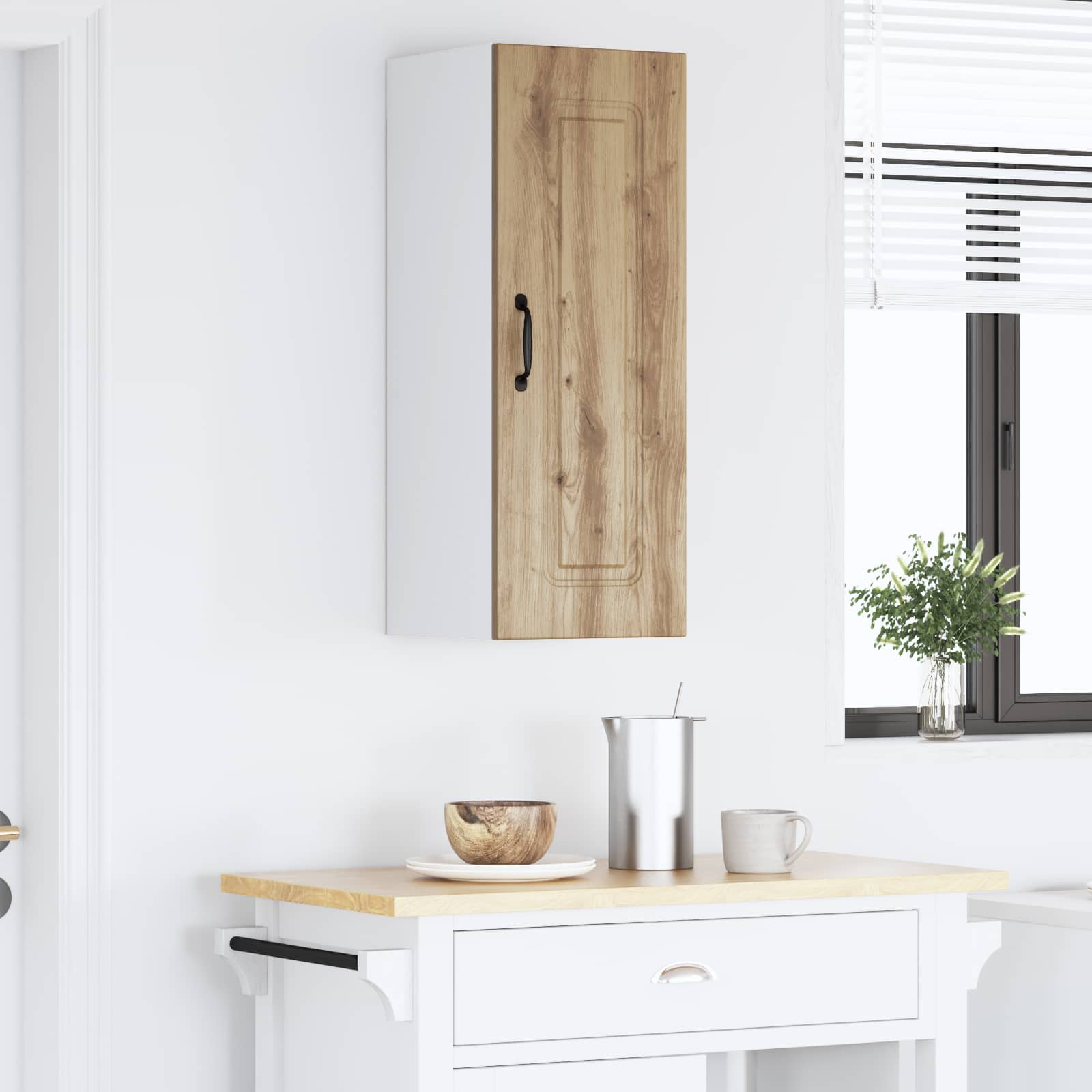 Pannello lavastoviglie Kalmar Rovere artigianale | homemem39