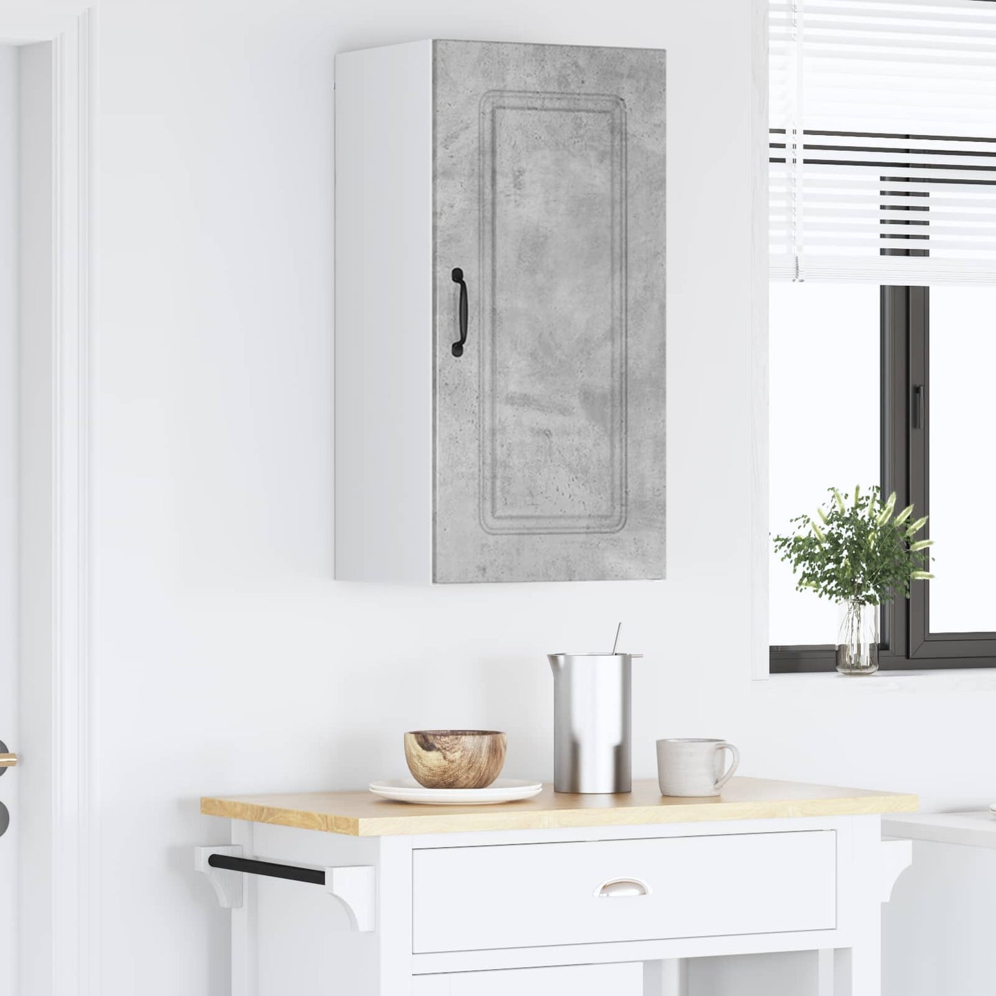 Pannello lavastoviglie Kalmar Grigio cemento 40 x 31 x 80 cm | homemem39