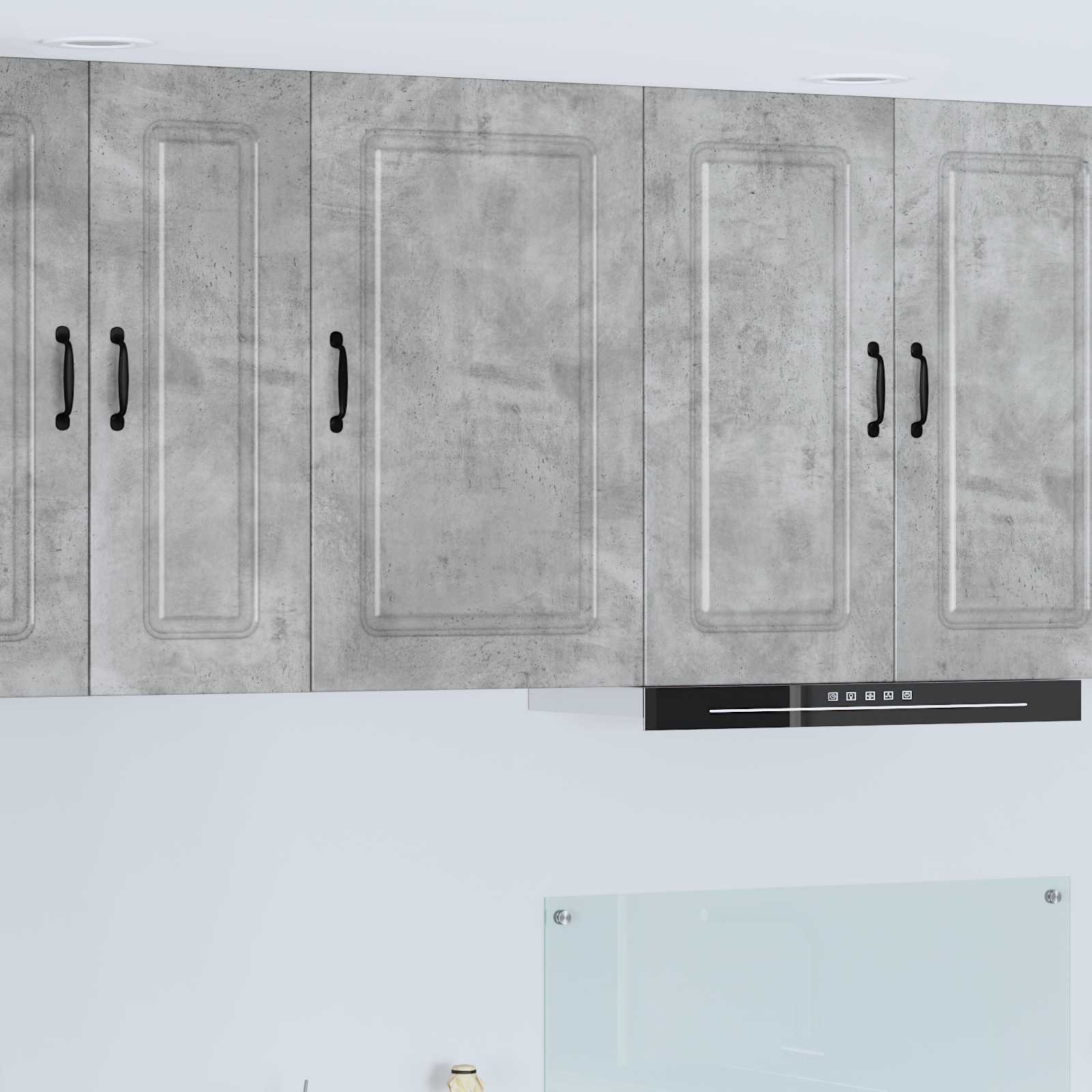 Pannello lavastoviglie Kalmar Grigio cemento 50 x 31 x 80 cm | homemem39