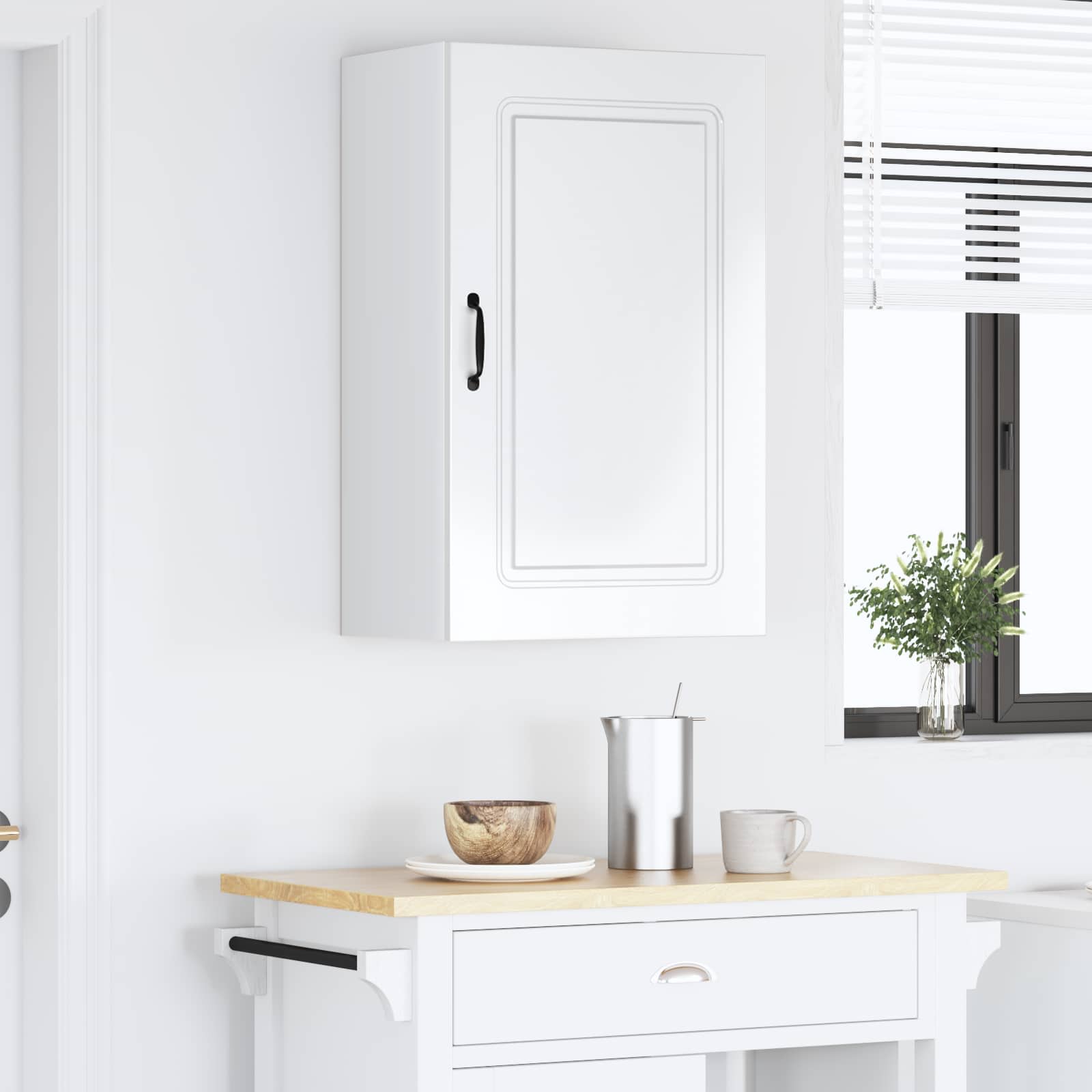 Pannello lavastoviglie Kalmar Bianco Lucido 50 x 31 x 80 cm | homemem39