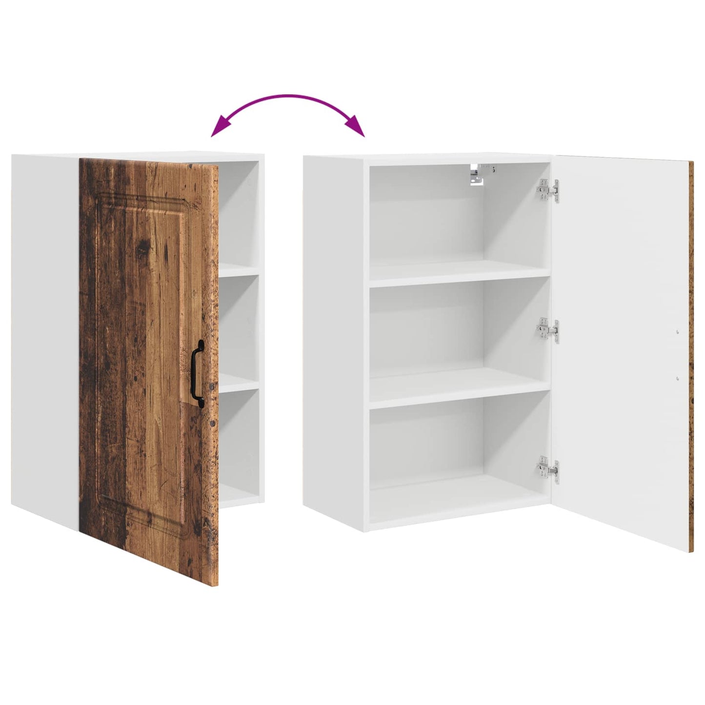 Pannello lavastoviglie Kalmar Legno vecchio 50 x 31 x 80 cm