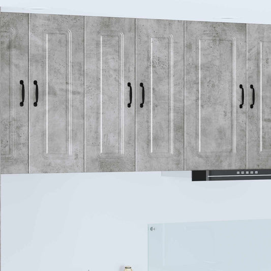 Pannello lavastoviglie Kalmar Grigio cemento 60 x 31 x 80 cm