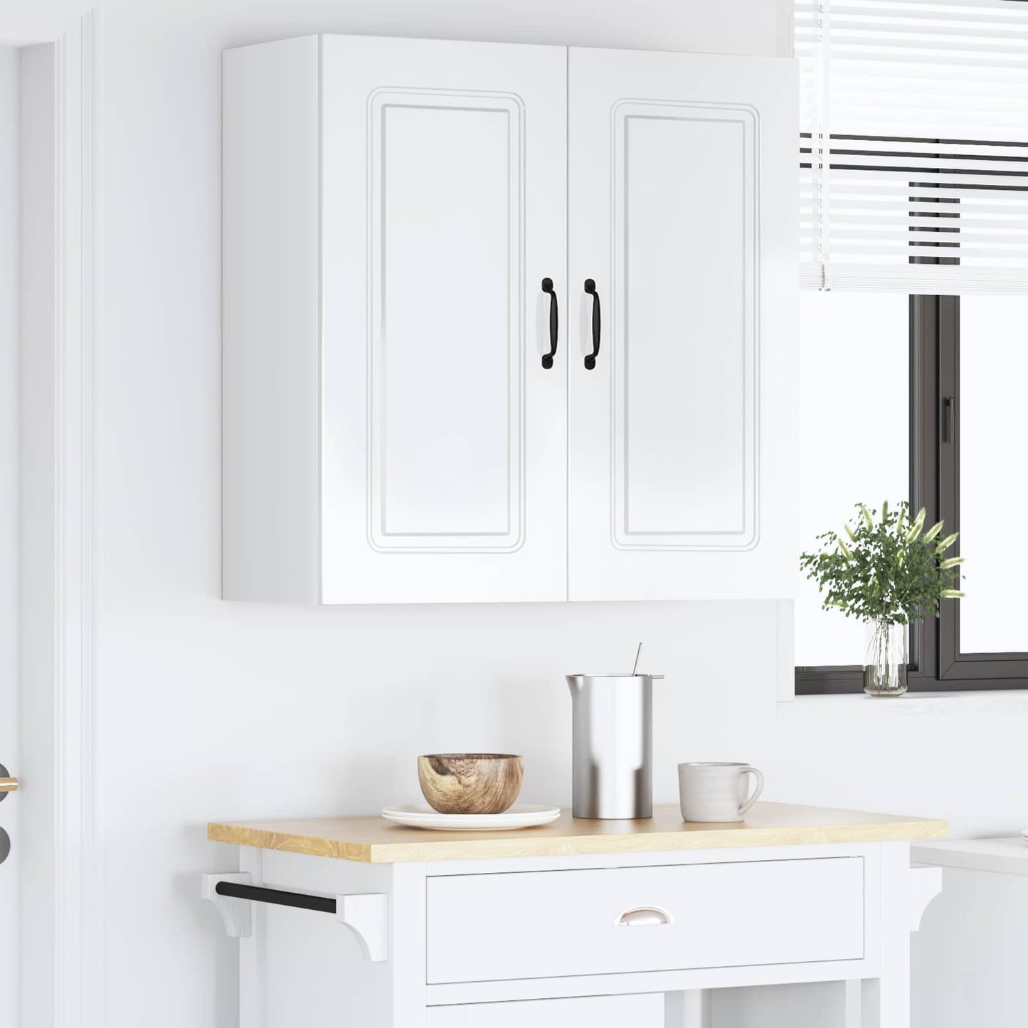 Pannello lavastoviglie Kalmar Bianco Lucido 80 x 31 x 80 cm | homemem39