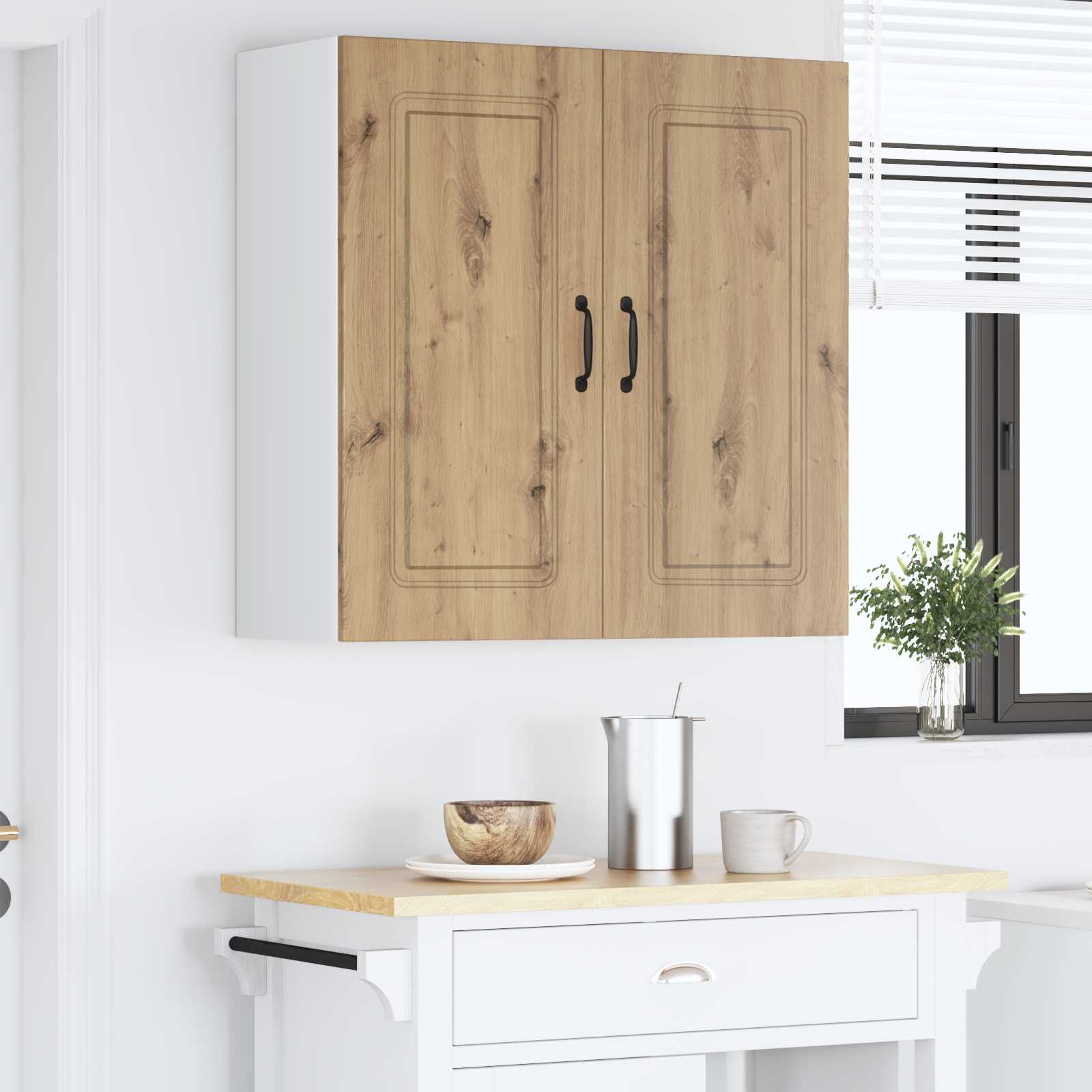 Pannello lavastoviglie Kalmar Rovere artigianale | homemem39