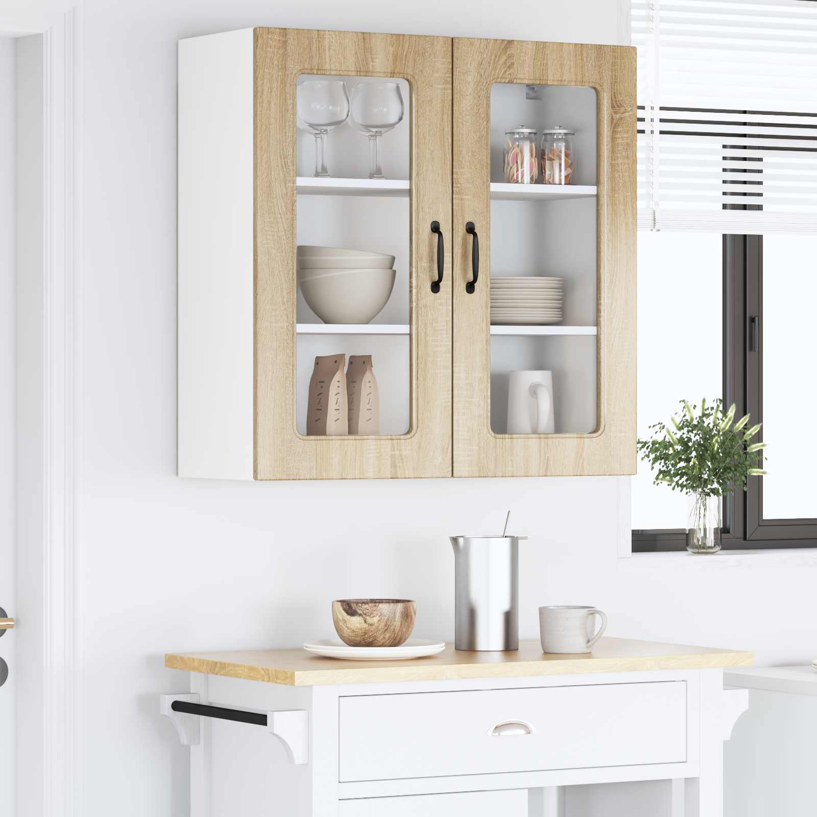 Pannello lavastoviglie Kalmar Rovere Sonoma 80 x 31 x 80 cm | homemem39