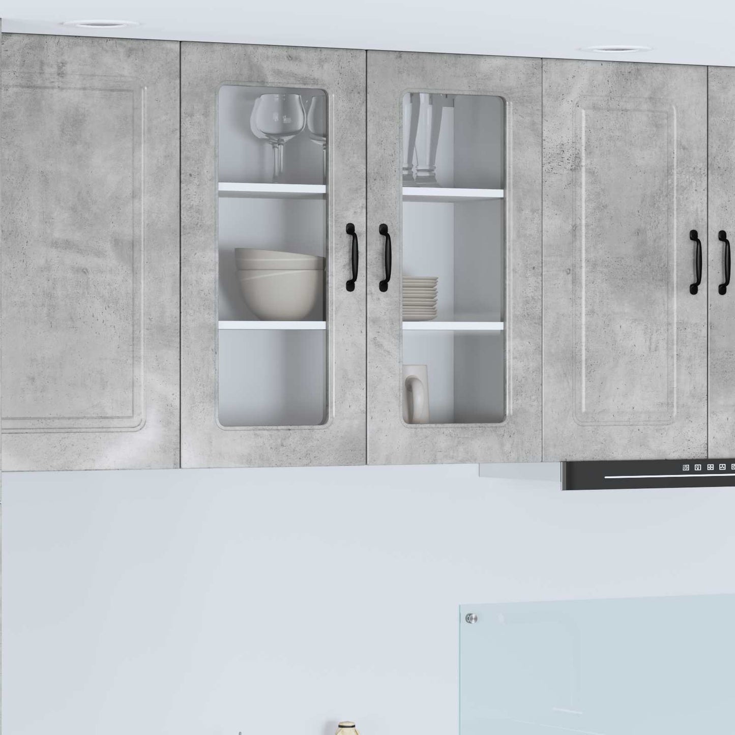 Pannello lavastoviglie Kalmar Grigio cemento 80 x 31 x 80 cm