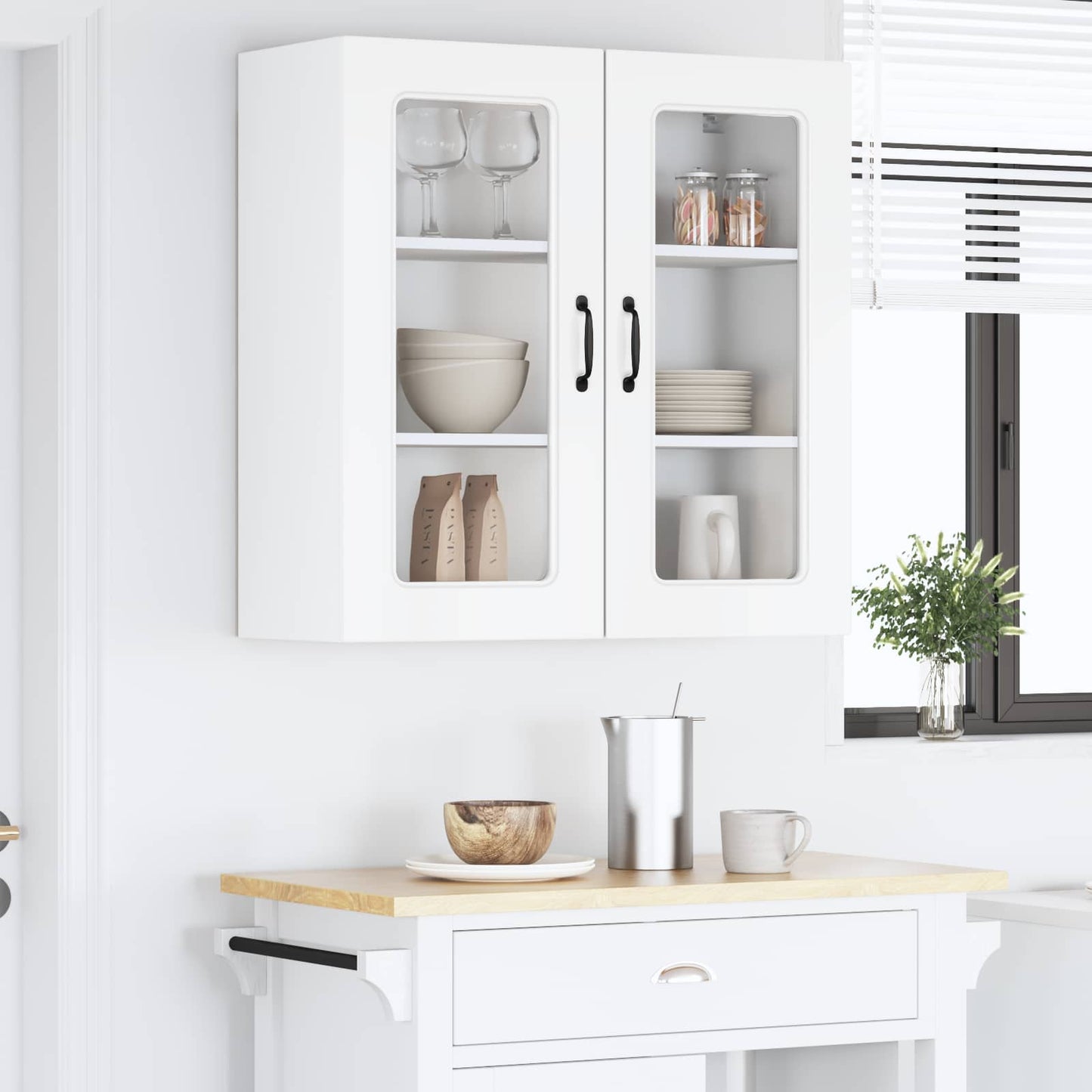 Pannello lavastoviglie Kalmar Bianco Lucido 80 x 31 x 80 cm | homemem39
