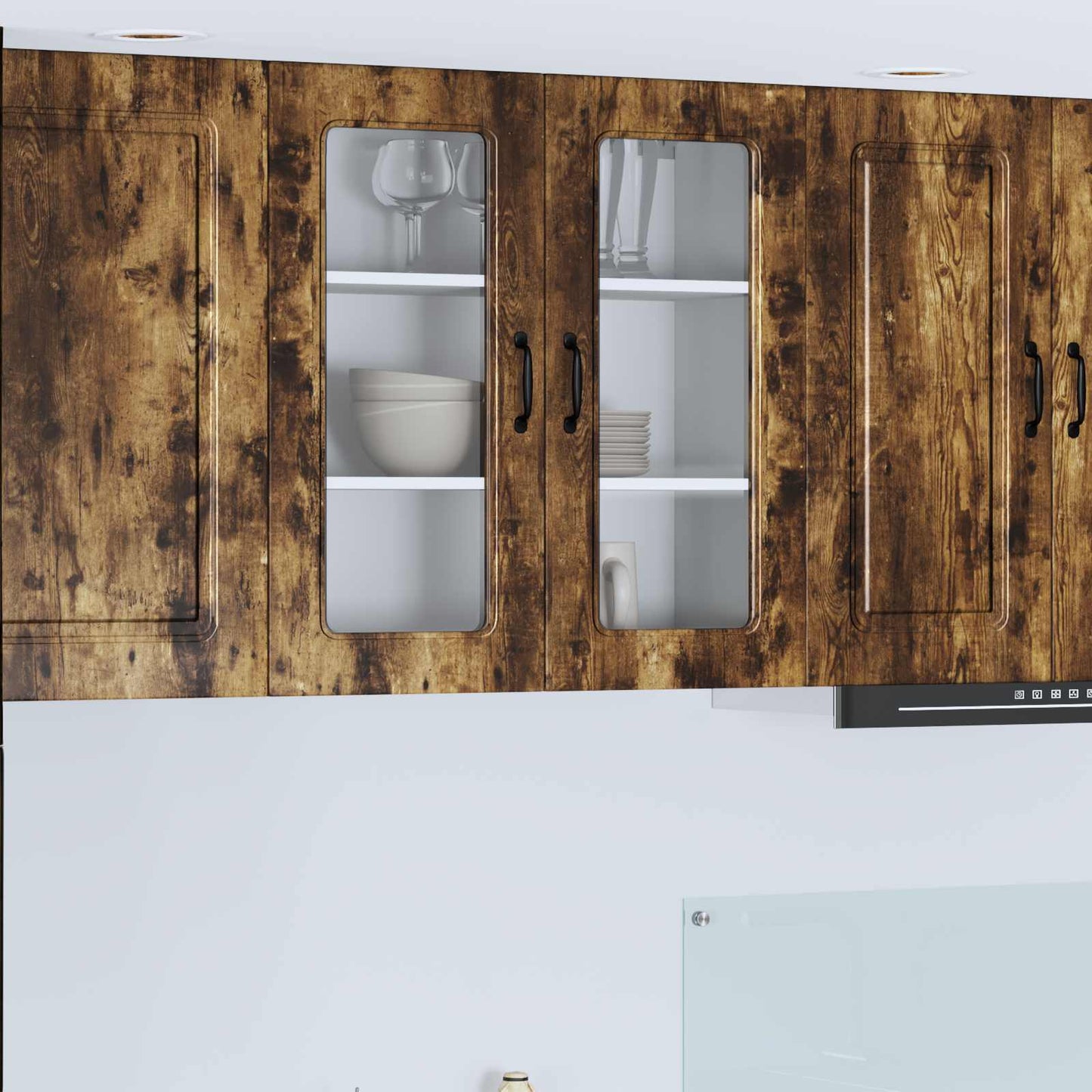 Pannello lavastoviglie Kalmar Rovere fumé 80 x 31 x 80 cm