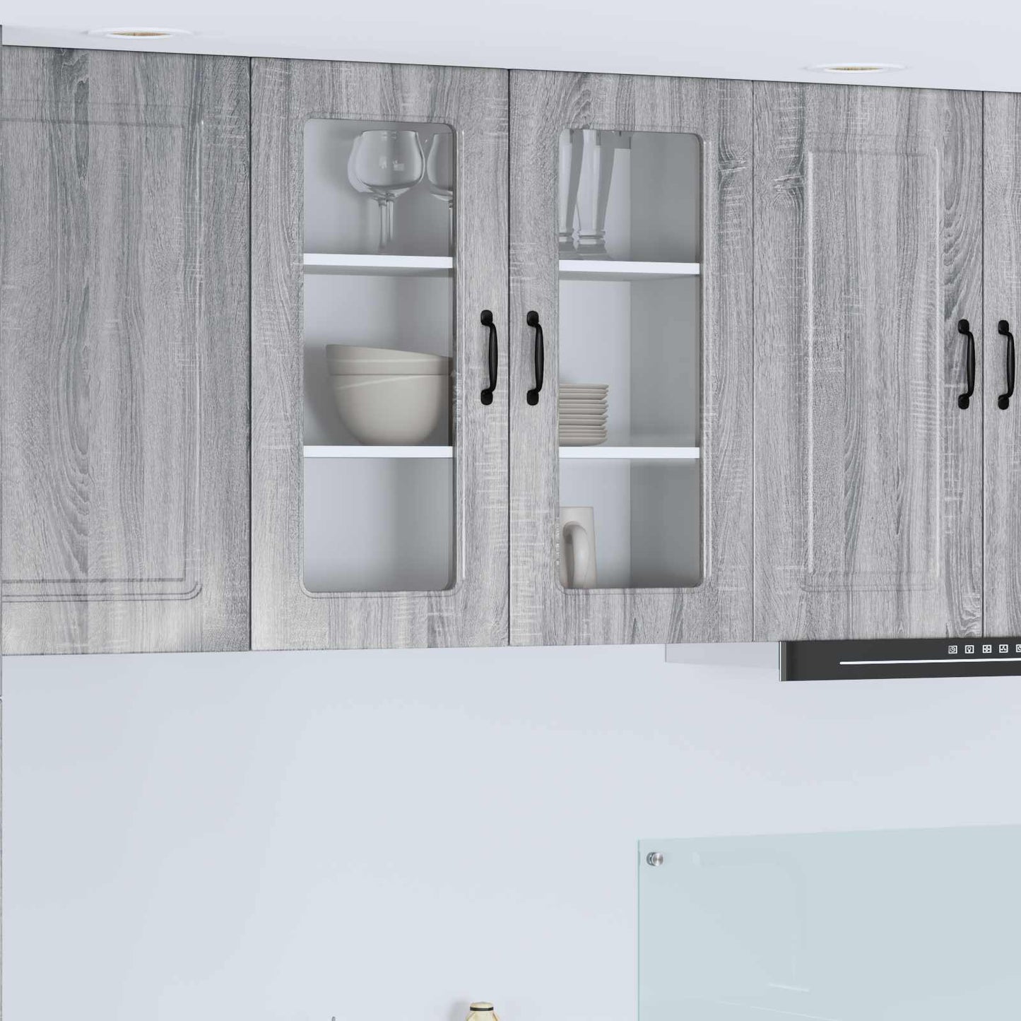 Pannello lavastoviglie Kalmar Grigio Sonoma 80 x 31 x 80 cm