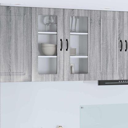 Pannello lavastoviglie Kalmar Grigio Sonoma 80 x 31 x 80 cm