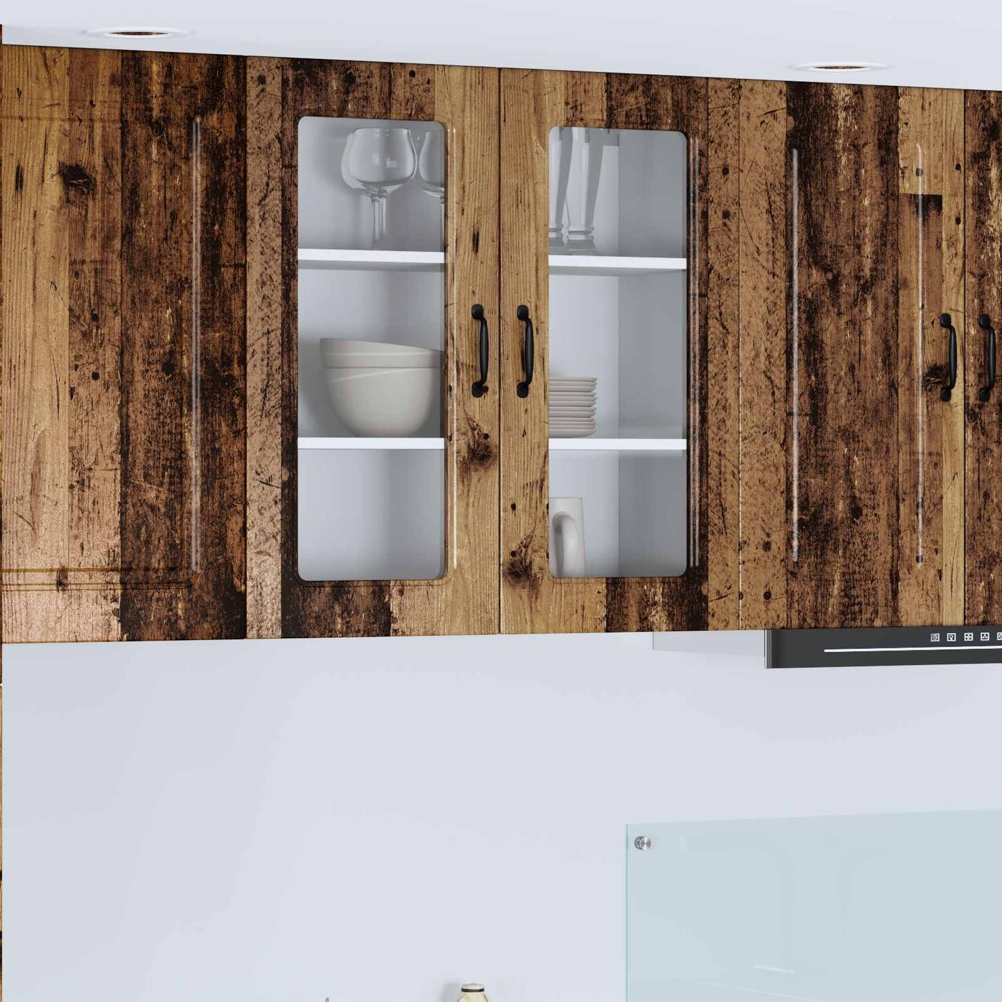 Pannello lavastoviglie Kalmar Legno vecchio 80 x 31 x 80 cm | homemem39
