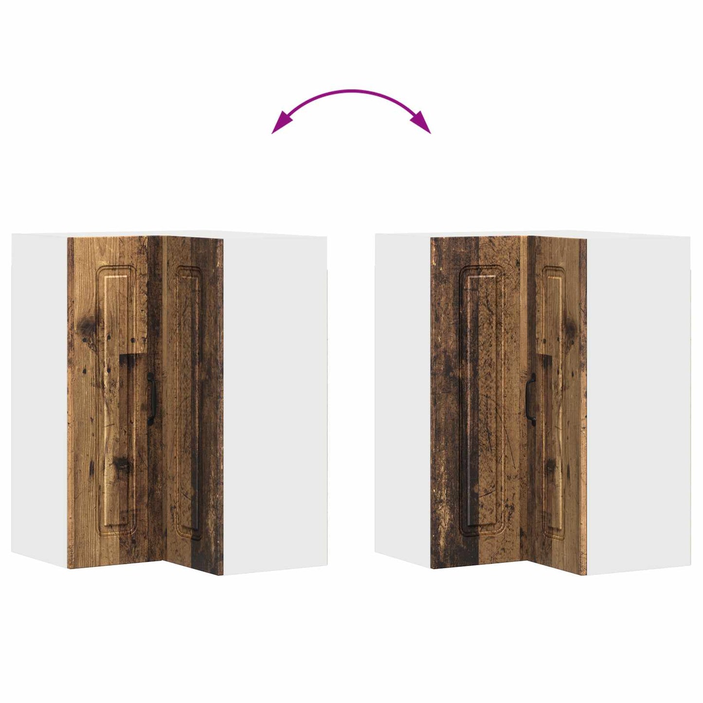 Pannello lavastoviglie Kalmar Legno vecchio 57 x 57 x 80 cm