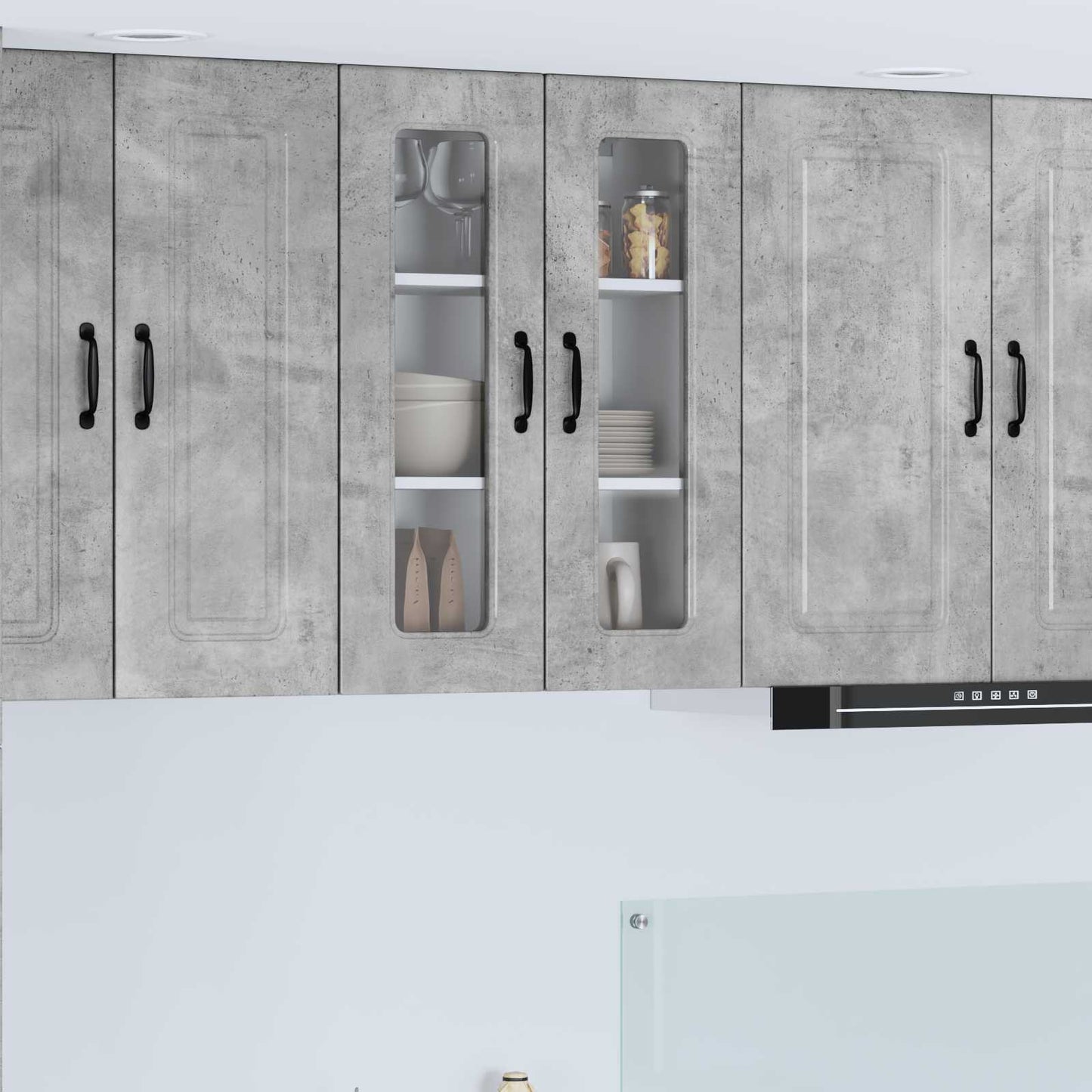 Pannello lavastoviglie Kalmar Grigio cemento 60 x 31 x 80 cm | homemem39