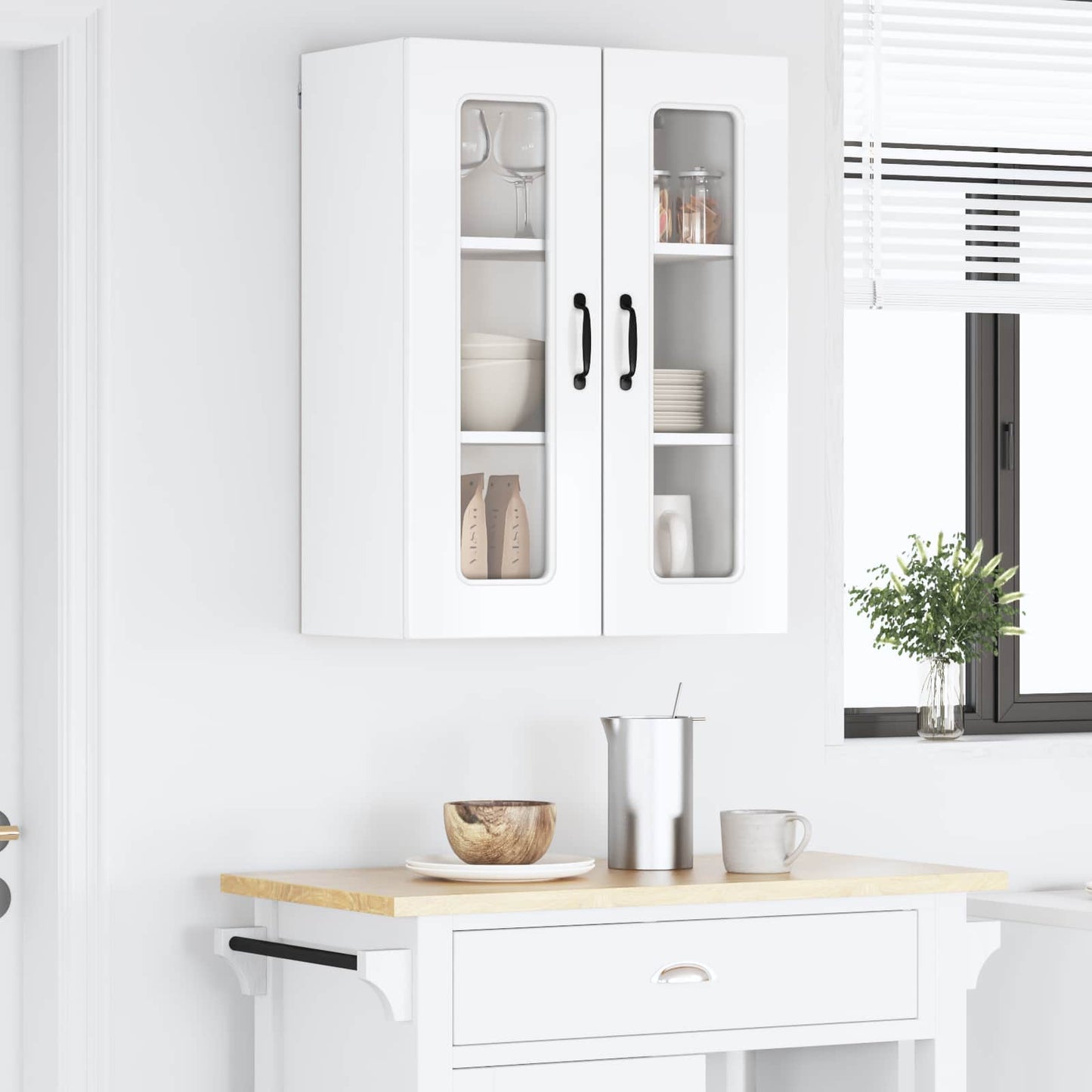 Pannello lavastoviglie Kalmar Bianco Lucido 60 x 31 x 80 cm | homemem39