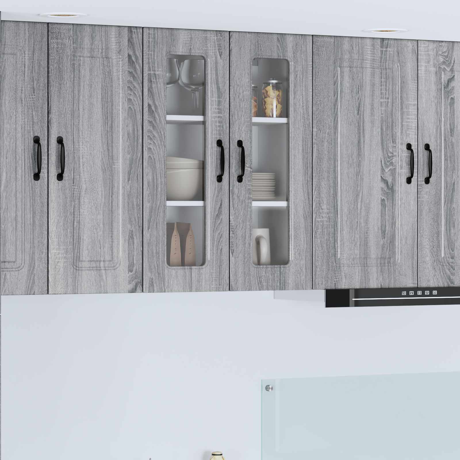 Pannello lavastoviglie Kalmar Grigio Sonoma 60 x 31 x 80 cm | homemem39