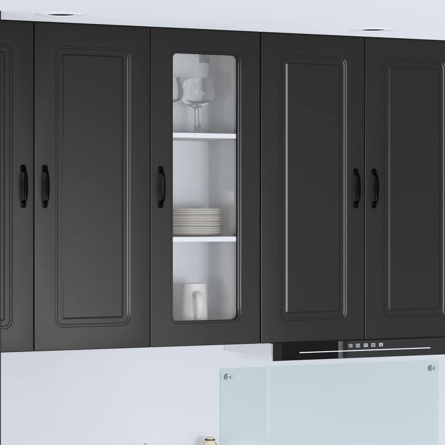 Pannello lavastoviglie Kalmar Nero 40 x 31 x 100 cm