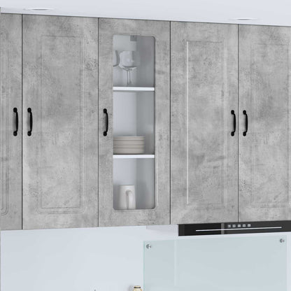 Pannello lavastoviglie Kalmar Grigio cemento 40 x 31 x 100 cm | homemem39
